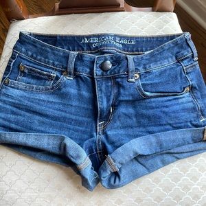 American Eagle Shortie Jean shorts
